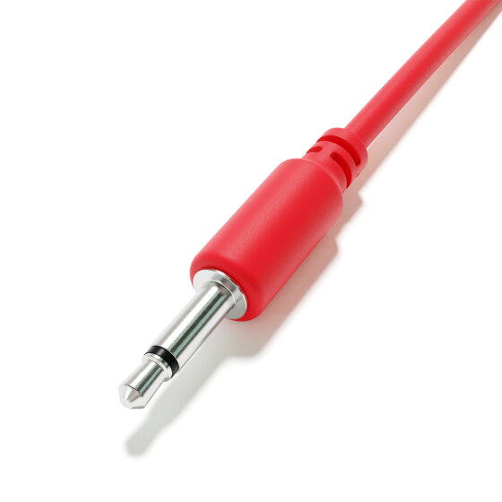 ExcelValley - Cavi Modulari Patch Mono TS 3,5mm 1/8" Eurorack Synth [6-Pack]