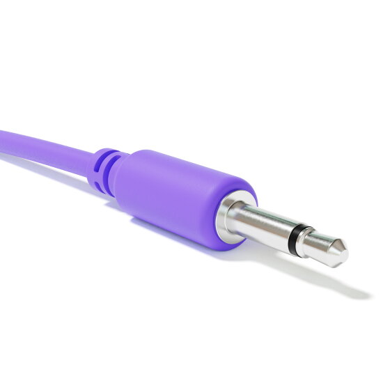 ExcelValley - Cavi Modulari Patch Mono TS 3,5mm 1/8" Eurorack Synth [6-Pack]