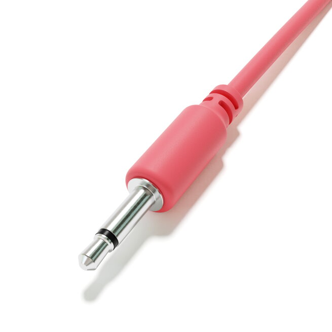 ExcelValley - Mono Modular Patch Cables TS 3.5mm 1/8" Eurorack Synth [24-Pack | 24C-Pack]