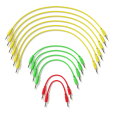ExcelValley - Mono Modular Patch Cables TS 3.5mm 1/8" Eurorack Synth [12-Pack | 12E-Pack]