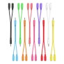ExcelValley - Mono Splitter Y Patch Cables - TS 3.5mm 1/8" Eurorack Synthesizer ExcelValley - Mono Splitter Y Patch Cables - TS 3.5mm 1/8" Eurorack Synthesizer