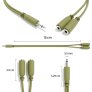 ExcelValley - Mono Splitter Y Patch Cables - TS 3.5mm 1/8" Eurorack Synthesizer ExcelValley - Mono Splitter Y Patch Cables - TS 3.5mm 1/8" Eurorack Synthesizer