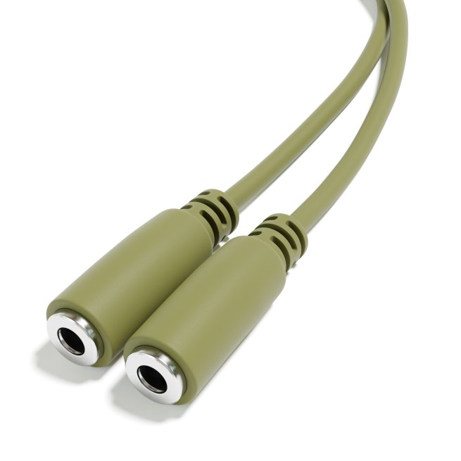 ExcelValley - 6B-Pack - Mono Splitter Y Patch Cables - TS 3.5mm 1/8" Eurorack Synth Synthesizer ExcelValley - 6B-Pack - Mono Splitter Y Patch Cables - TS 3.5mm 1/8" Eurorack Synth Synthesizer