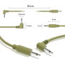5-Pack Hybrid Mono Modular Patch Cables TS 3.5mm 1/8" Eurorack Synth Synthesizer 5-Pack Hybrid Mono Modular Patch Cables TS 3.5mm 1/8" Eurorack Synth Synthesizer