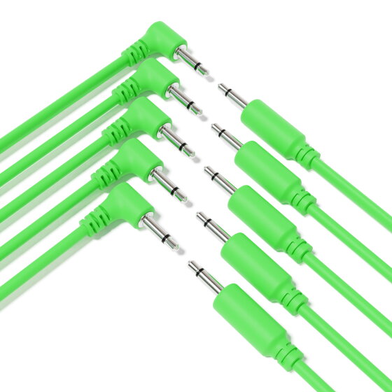 5-Pack Hybrid Mono Modular Patch Cables TS 3.5mm 1/8" Eurorack Synth Synthesizer 5-Pack Hybrid Mono Modular Patch Cables TS 3.5mm 1/8" Eurorack Synth Synthesizer