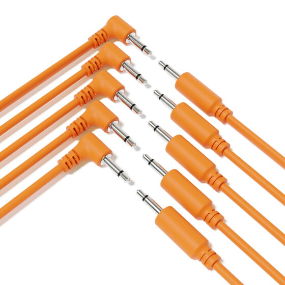5-Pack Hybrid Mono Modular Patch Cables TS 3.5mm 1/8" Eurorack Synth Synthesizer 5-Pack Hybrid Mono Modular Patch Cables TS 3.5mm 1/8" Eurorack Synth Synthesizer