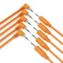 5-Pack Hybrid Mono Modular Patch Cables TS 3.5mm 1/8" Eurorack Synth Synthesizer 5-Pack Hybrid Mono Modular Patch Cables TS 3.5mm 1/8" Eurorack Synth Synthesizer