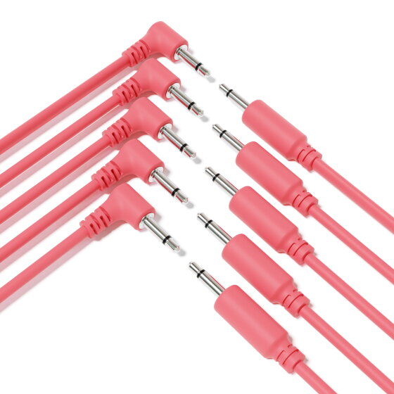 5-Pack Hybrid Mono Modular Patch Cables TS 3.5mm 1/8" Eurorack Synth Synthesizer 5-Pack Hybrid Mono Modular Patch Cables TS 3.5mm 1/8" Eurorack Synth Synthesizer