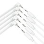 5-Pack Hybrid Mono Modular Patch Cables TS 3.5mm 1/8" Eurorack Synth Synthesizer 5-Pack Hybrid Mono Modular Patch Cables TS 3.5mm 1/8" Eurorack Synth Synthesizer
