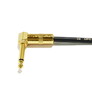 1 Piece - Right Angle Guitar Pedal Effect Mono Patch Cables Leads - 6.35mm 1/4"