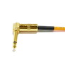 1 Piece - Right Angle Guitar Pedal Effect Mono Patch Cables Leads - 6.35mm 1/4"