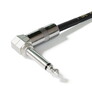 1 Piece - Right Angle Guitar Pedal Effect Mono Patch Cables Leads - 6.35mm 1/4"