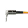 1 Piece - Right Angle Guitar Pedal Effect Mono Patch Cables Leads - 6.35mm 1/4"