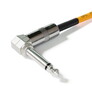 1 Piece Right Angle Guitar Pedal Effect Mono Patch Cables Leads 6.35mm 1/4"