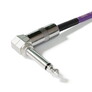 1 Piece Right Angle Guitar Pedal Effect Mono Patch Cables Leads 6.35mm 1/4"