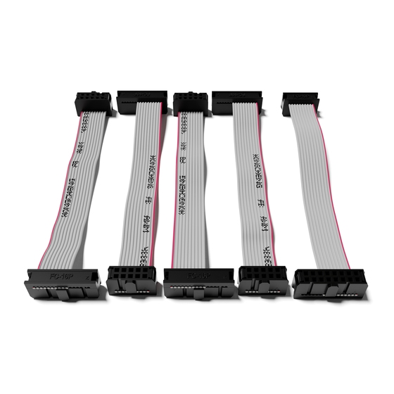 5-Pack - Eurorack Flat Ribbon Power Cables - Pins 10/16 Pitch 2.54mm 0.1" Synth 5-Pack - Eurorack Flat Ribbon Power Cables - Pins 10/16 Pitch 2.54mm 0.1" Synth